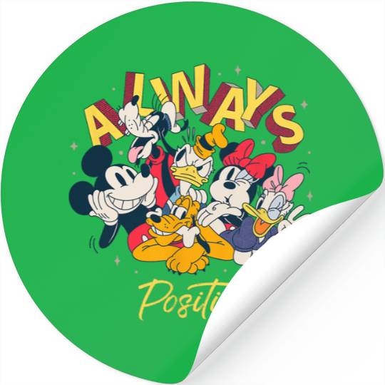 Disney Mickey and Friends Always Positive Stickers