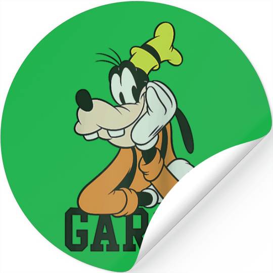 Disney Garsh Goofy Raglan Baseball Tee Stickers