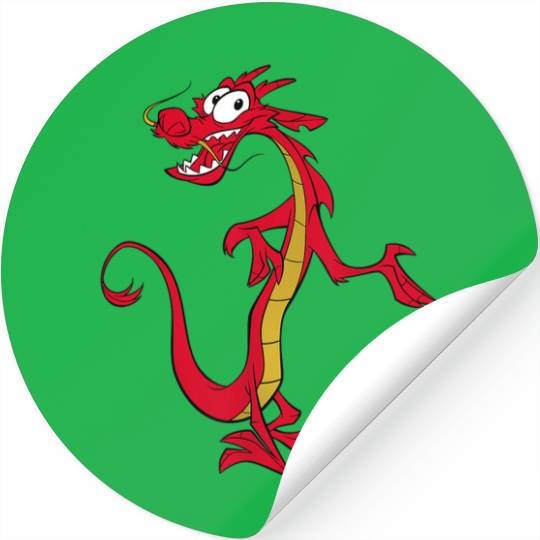 Disney Mulan Mushu Dragon TShirt Stickers