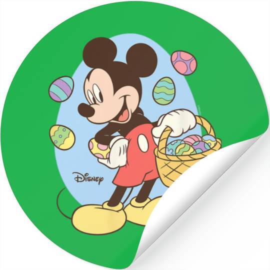 Disney - Mickey Easter Basket Stickers