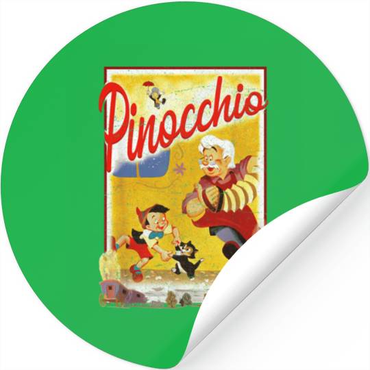 Disney Pinocchio  Storybook Poster Stickers