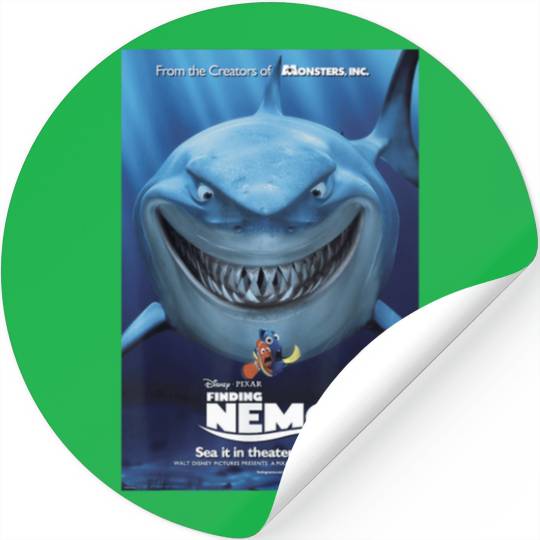 Disney Pixar Finding Nemo Bruce Poster Stickers