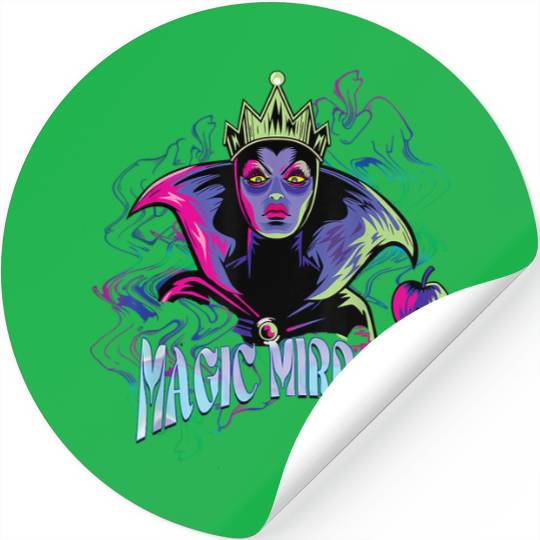 Disney Villains Evil Queen Magic Mirror Illustrated Stickers
