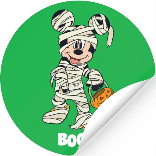 Disney Halloween Mickey Mummy Long Sleeve Stickers