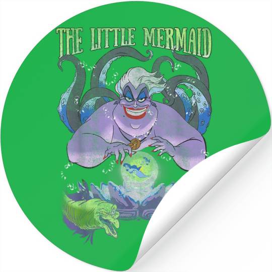 Disney The Little Mermaid Evil Ursula Crystal Ball Stickers