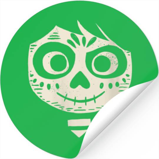Disney Pixar Coco Halloween Miguel Big Face Portrait Stickers