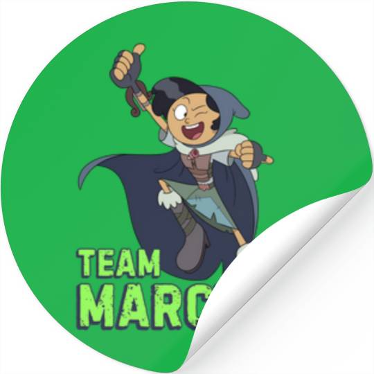 Disneyss Channel Amphibia Team Marcy Stickers