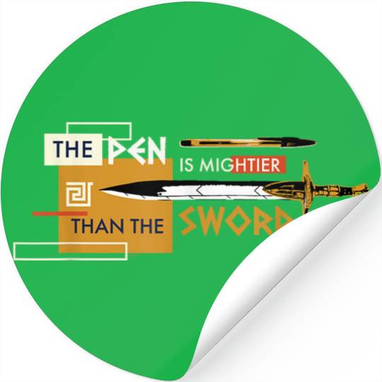 Disneyss Percy Jackson Riptide Pen Is Mightier Than The Sword Stickers