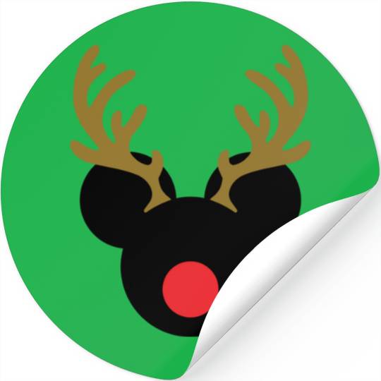 Rudolph  : Mickey Disney Christmas, Disney Christmas Stickers