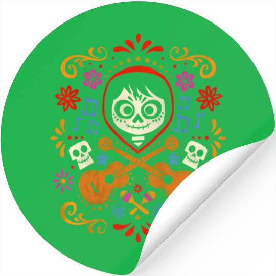 Disney Pixar Coco Musical Miguel Stickers