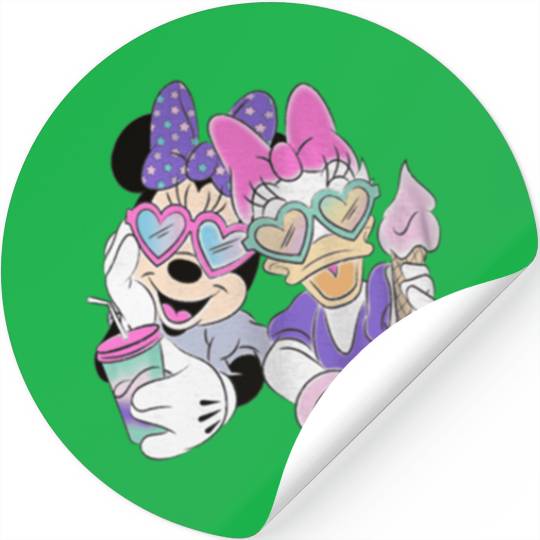 Disney Minnie Mouse and Daisy Blue Small Stickers