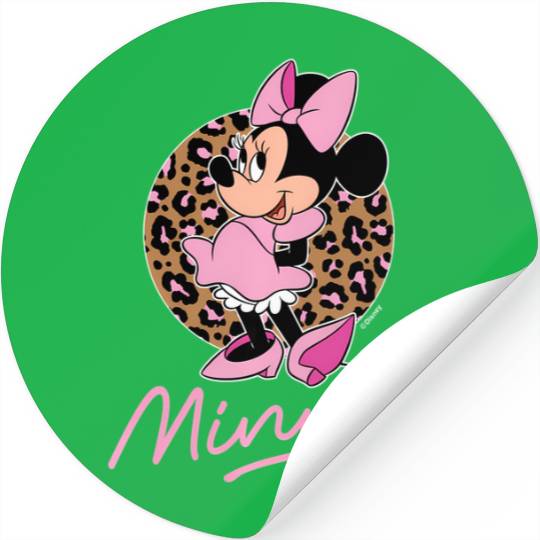 Disney - Minnie Leopard Print Stickers