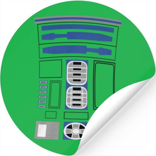 Star Wars Halloween R2D2 Costume Disney Stickers