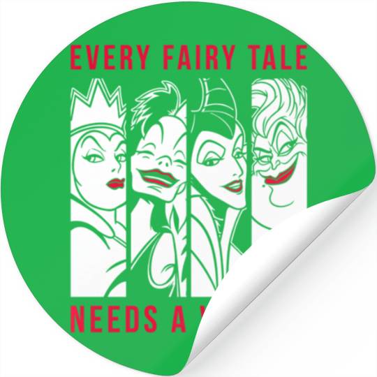 Disney - Every Fairy Tale Needs A Villain Stickers