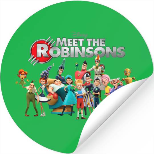 Disney Meet The Robinsons Characters Premium Stickers