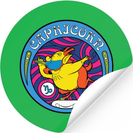 Disney Hercules Phil Zodiac Capricorn Stickers