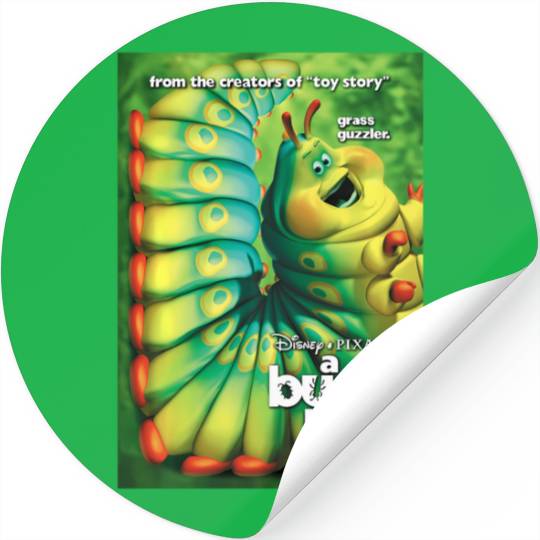 Disney Pixar A Bug'S Life Heimlich Grass Guzzler Poster Stickers