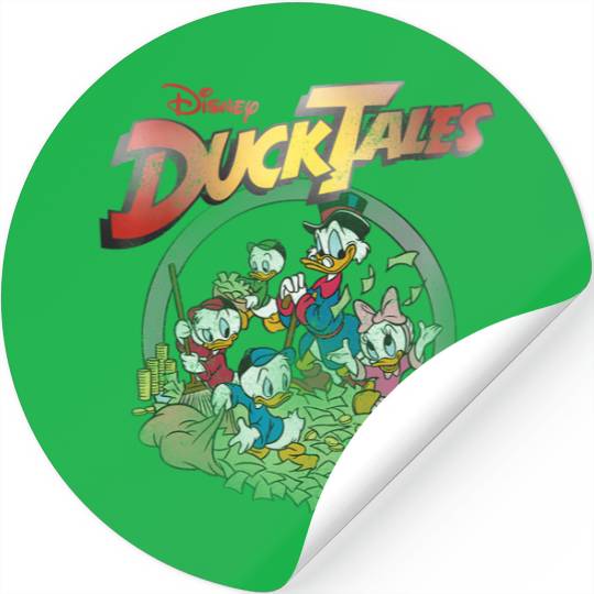 Disney Ducktales Money Stickers