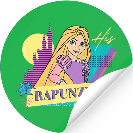 Disney Tangled Retro ’90s Couples Matching His Rapunzel Premium Stickers