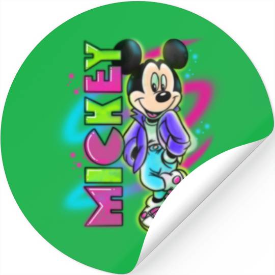 Disneyss Mickey Mouse Airbrush Stickers