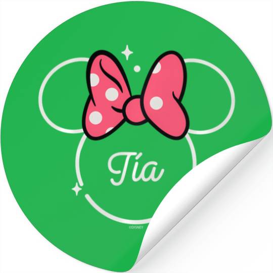 Disney Minnie Mouse Ta Aunt Head Icon Magic Da De La Madre Stickers