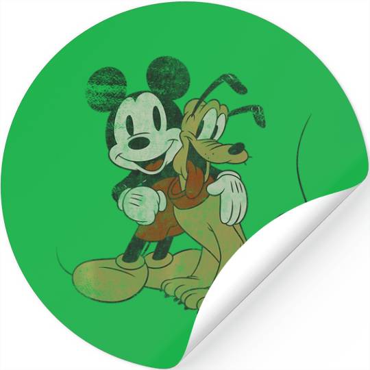 Disney Mickey Mouse And Pluto Best Buds Stickers