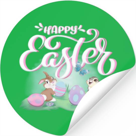 Disney Bambi Happy Easter Thumper Amp Miss Bunny Stickers