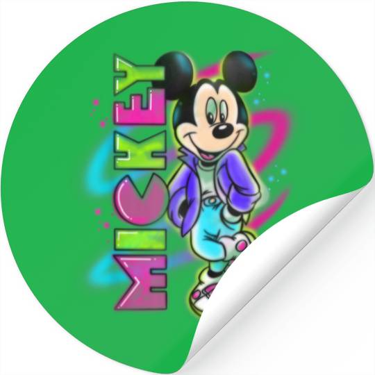 Disneyss Mickey Mouse Airbrush Stickers