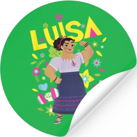 Disney Encanto Luisa Poster Stickers