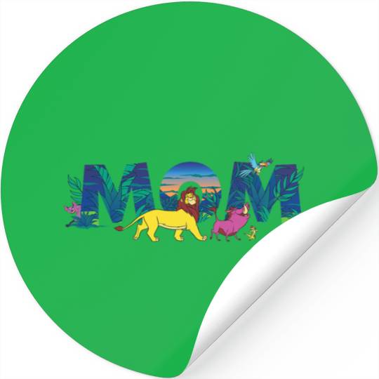 Disney The Lion King Simba & Pals Mom Mother’s Day Birthday Stickers