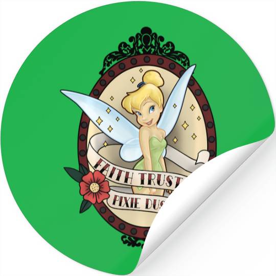 Disney Peter Pan Tinker Bell Faith Trust Pixie Dust Tattoo Stickers