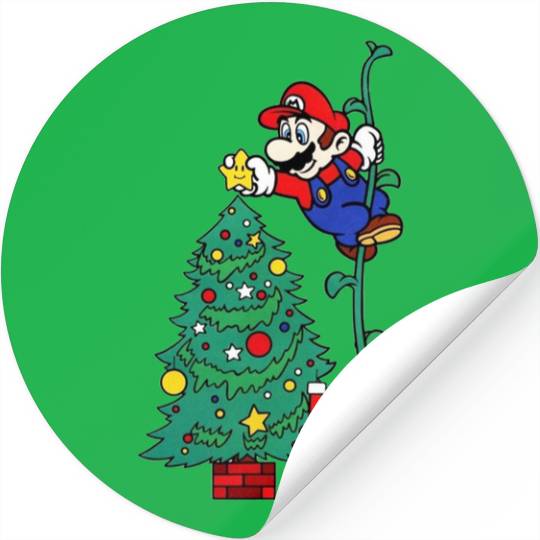 Super Mario Bros - Disney Chrstmas - Disney Friends Stickers