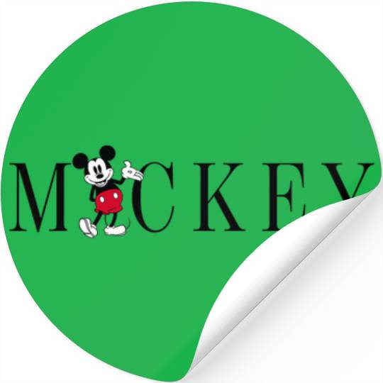 Disney Mickey And Friends Mickey Mouse Simple Te Stickers