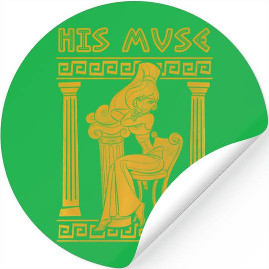 Disney Hercules Valentine'S Day Megara His Muse Greece Pose Stickers