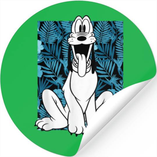 Disney Mickey And Friends Pluto Tropical Stickers