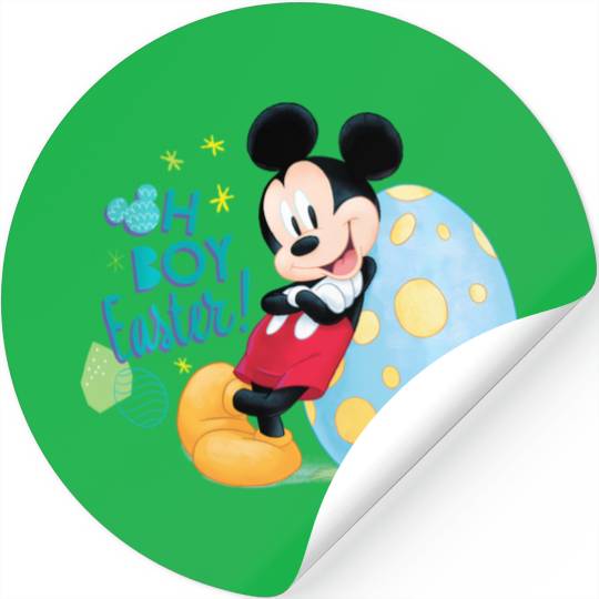 Disney Mickey Oh Boy Easter Stickers