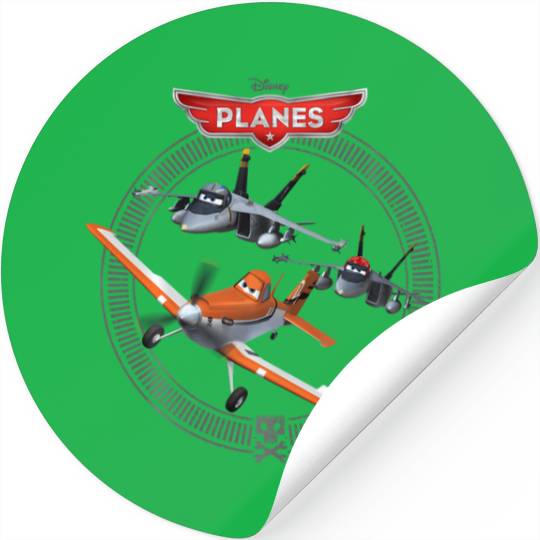 Disney Planes Dusty Crophopper With Bravo And Echo Stickers