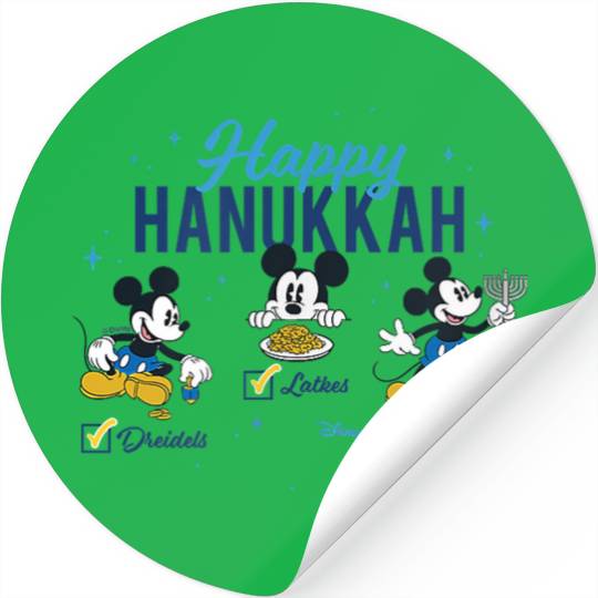 Disney - Mickey Happy Hanukkah Stickers