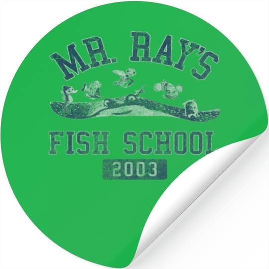Disney Pixar Finding Nemo Mr. Rays Fish School 2 Stickers