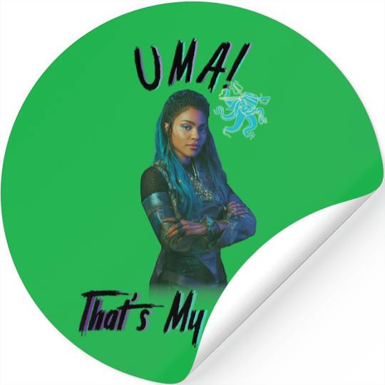 Disneyss Descendants 2 Uma That My Name Portrait Stickers
