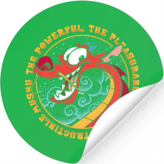 Disney Mulan The All Powerful Mushu Stickers