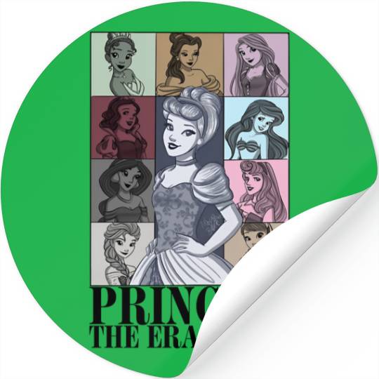 BM Princess Eras Tour Double Sided  Color Stickers