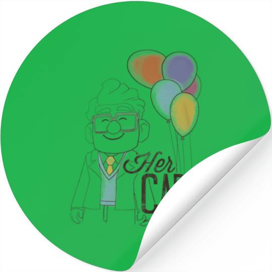 Disney Pixar Up Her Carl Couples Stickers