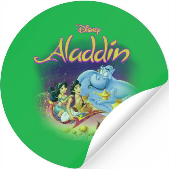 Disney Aladdin Magic Carpet Movie Cast Stickers