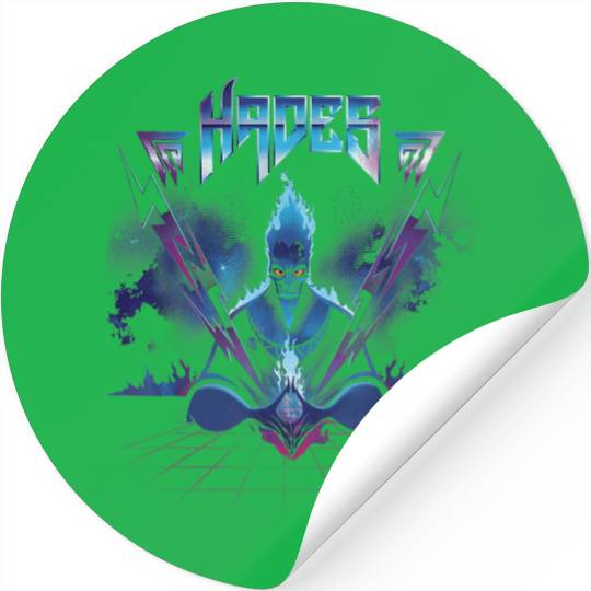 Disney Villains Hades Rock Portrait Stickers