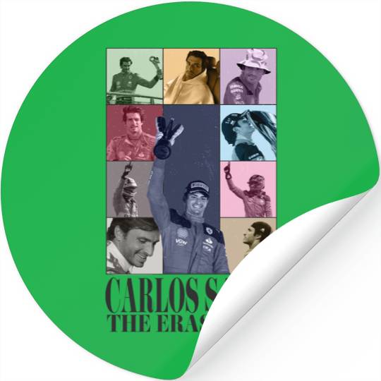 Carlos Sainz Eras Tour 2023 season V2 Stickers
