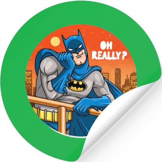 Batman Oh Really daydream  , Superhero , Marvel Disney Stickers