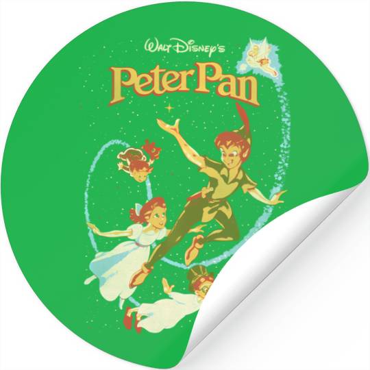 Disney Peter Pan Darling Flight Vintage Graphic Hoodie Stickers