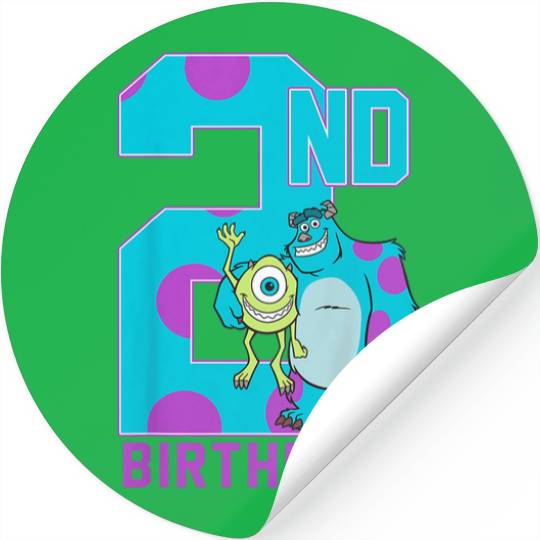 Kids Disney Pixar Monsters University Mike Sully Stickers