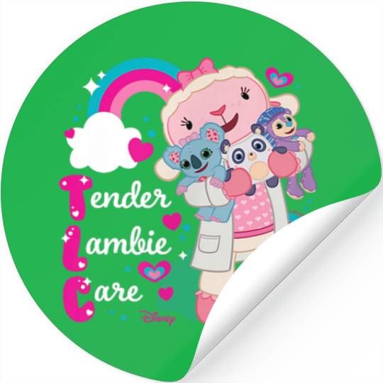Disney Doc Mc Stuffins TLC Lambie Stickers